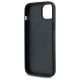 7. Etui DKNY Quilted Stack Logo na iPhone 15 Plus - czarne
