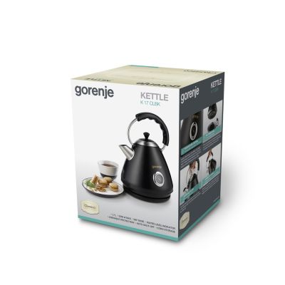 4. Gorenje K17CLBK czajnik elektryczny 1,7 l 2200 W Czarny