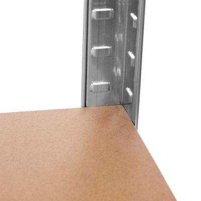 3. GREENBLUE REGAŁ MAGAZYNOWY METALOWY OCYNK 180X90X40 CM GB378