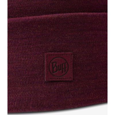 2. Czapka BUFF HEAVYWEIGHT MERINO WOOL LOOSE HAT SOLID TIBETAN RED
