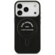 3. Etui Karl Lagerfeld Embossed Open Ring RSG Logo MagSafe na iPhone 17 Pro / 18 Pro - czarne