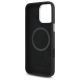 7. Mercedes MEHMP16L23SUGDK iPhone 16 Pro    6.3" czarny/black hardcase Silicone Tonal Logo Wood Pattern MagSafe