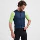 2. Rogelli koszulka FAST niebiesko-limonkowa 3XL