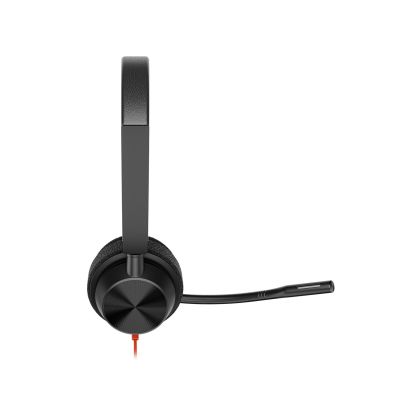234. Słuchawki Poly Blackwire 3325 Stereo MS Teams Certified USB-C Headset +3.5mm Plug +USB-C/A Adapter 8X222AA