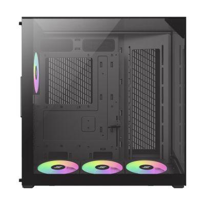 13. GameMax NEX C56 VC BK zabezpieczenia & uchwyty komputerów Midi Tower Czarny