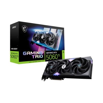 8. MSI GeForce RTX 5060 Ti 8G GAMING TRIO OC NVIDIA 8 GB GDDR7
