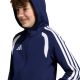 7. Bluza dla dzieci adidas Tiro 26 League Sweat Full Zip Hoodie granatowa KF3322