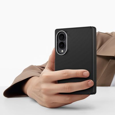 9. Etui Dux Ducis Vyne na Samsung Galaxy Z Fold 8 kompatybilne z MagSafe - czarne