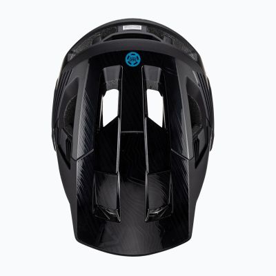 6. Kask rowerowy z wypinaną szczęką LEATT Helmet MTB Enduro 4.0 V23 rozmiar L, czarny