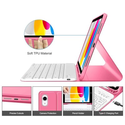 5. Etui Tech-Protect SC Pen na iPad 10.9” 10 / 2022 / 11” 11 / 2025 - różowe