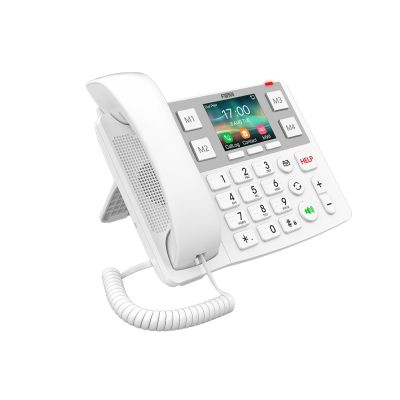 3. Fanvil X305 telefon VoIP Biały 2 linii LCD Wi-Fi