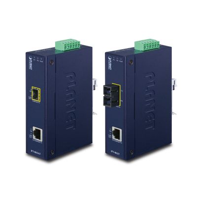 2. PLANET IFT-802T konwerter sieciowy 200 Mbit/s 1310 nm Niebieski