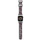 Pasek Hello Kitty Silicone Bows & Stripes na Apple Watch 38/40/41mm - czarny
