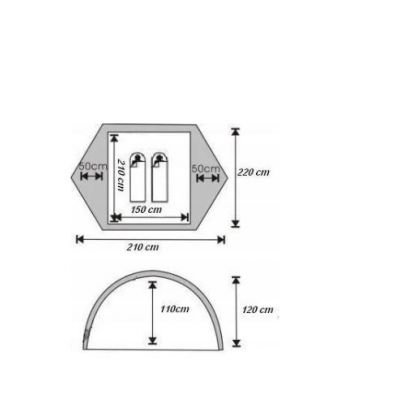 8. Namiot turystyczny Volven Namiot zephyr