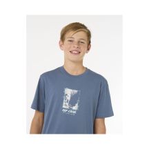 Koszulka RIP CURL Raw Energy Frame Tee - Boy granatowy
