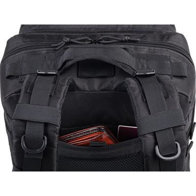 8. Plecak wyprawowy 16" Tracer Evo Black 25L