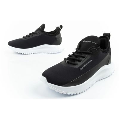 8. Calvin Klein buty damskie sportowe sneakersy Eva Runner czarne modne