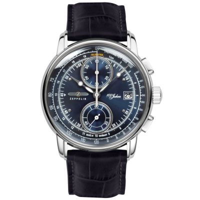 Zegarek Męski ZEPPELIN 100 Yahre Chronograph 8670-3 + BOX
