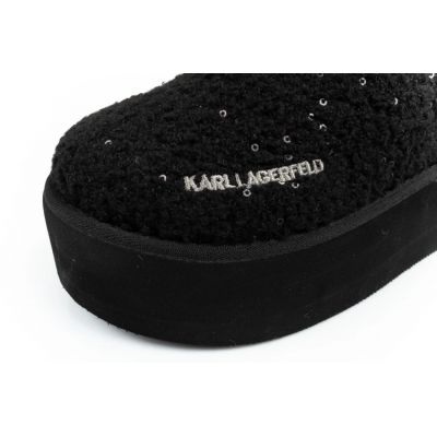 12. Buty, śniegowce Karl Lagerfeld Thermo W KL48522WW0S