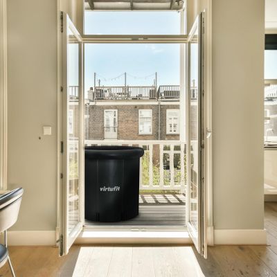 41. VIRTUFIT WANNA LODOWA XXL - 375 LITRÓW - ANTRACYT - Z AKCESORIAMI