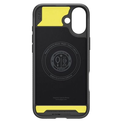 5. Etui Spigen Rugged Armor MagSafe do iPhone 16 - czarne