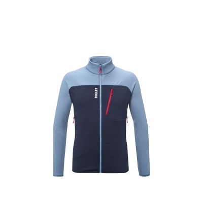 Bluza MILLET M SENECA FLEECE JKT niebieska