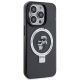 4. Etui Karl Lagerfeld Ring Stand Karl&Choupettte MagSafe do iPhone 15 Pro - czarne