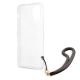 7. Etui Guess Marble Collection na iPhone 12 mini - szare