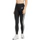 7. Legginsy damskie adidas Optime Essentials 3-Stripes 7/8 czarne JD6545