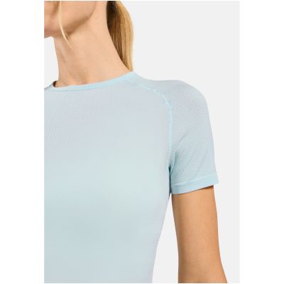 5. Koszulka damska ODLO BL TOP crew neck s/s PERFORMANCE X-LIGHT niebieska