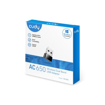 2. Karta sieciowa CUDY WU650 AC650 USB 2.0 Nano