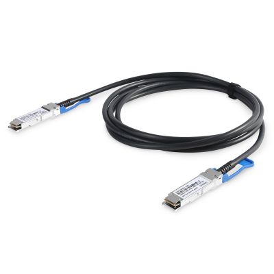 Kabel 100G QSFP28 Direct Attach Cable 1m, do 28.3125Gbps