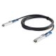 Kabel 100G QSFP28 Direct Attach Cable 1m, do 28.3125Gbps