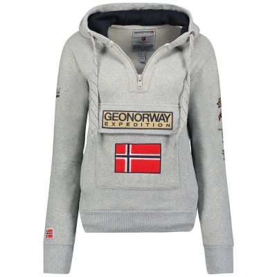 Bluza Geographical Norway 3/4 Gymclass Distri M WU1293H/GN B-Grey