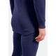 3. Bielizna termoaktywna z długim rękawem Odlo BL TOP crew neck l/s ACTIVE WARM roz. M Niebieska