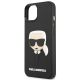 6. Etui Karl Lagerfeld 3D Rubber Karl`s Head na iPhone 13 / 14 / 15 - czarne