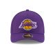 2. Czapka z daszkiem New Era 9FORTY Los Angeles Lakers NBA Team M-Crown Purple Snapback - 60755462