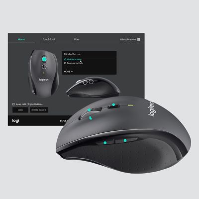 7. MYSZ LOGITECH M705 Wireless Mouse