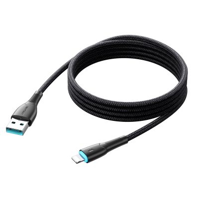 3. Kabel Joyroom Starry Series SA32-AL3 3A USB-A / Lightning 1m - czarny