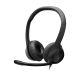 15. Słuchawki Logitech H390 981-000406 (kolor czarny)