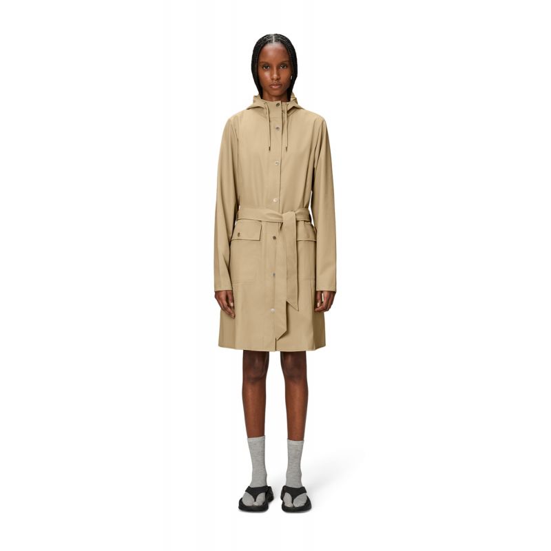 2. Kurtka, płaszcz przeciwdeszczowy Rains Curve Jacket W3 W 18130 24