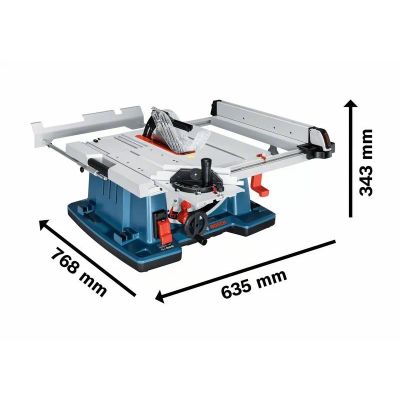 2. Bosch GTS 10 XC Professional 2100 W 3200 RPM