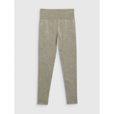 9. Legginsy do jogi i pilatesu bezszwowe damskie 4F 4FWAW25TFTIF407-41A