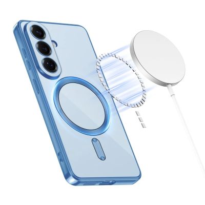 3. Etui Tech-Protect MagFlex MagSafe na Samsung Galaxy S26 - przezroczysto-niebieskie
