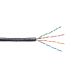 Kabel  EmiterNet zewnętrzny PVC+PE UTP (U/UTP) kat.5e, drut 4x2x0,5 PE