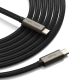 3. Kabel Ringke USB-C 3.2 Gen. PD240W 100cm - czarny