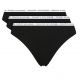 10. Bielizna Tommy Hilfiger Stringi 3-Pack Thong W UW0UW02829