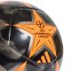 3. Piłka nożna adidas UCL Club 26/27 League Stage czarno-srebrno-pomarańczowa KE9762