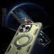 6. Etui Hybrid Armor Trendy z MagSafe na iPhone 16 Pro Max - zielone