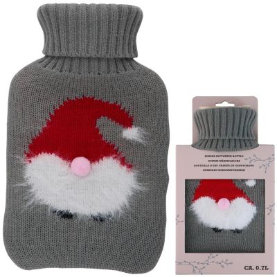 TERMOFOR GUMOWY W POKROWCU ALPINA 0,7L MIKOŁAJ